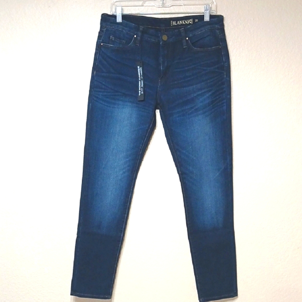 9--Blank NYC Dark Blue Jeans